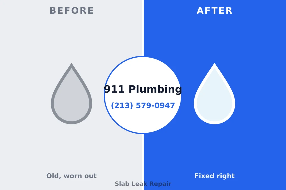 Before and after: plumbing company Allen Park, MI